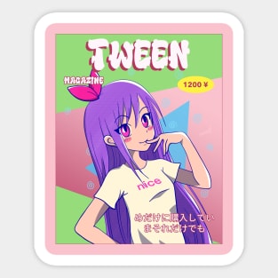 Tween Anime Magazine Sticker